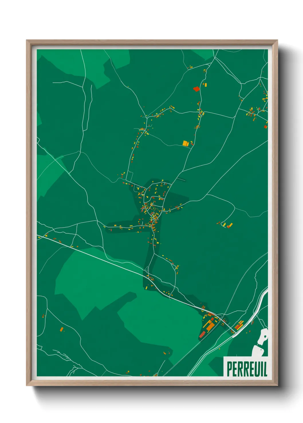 Un poster cartePerreuil