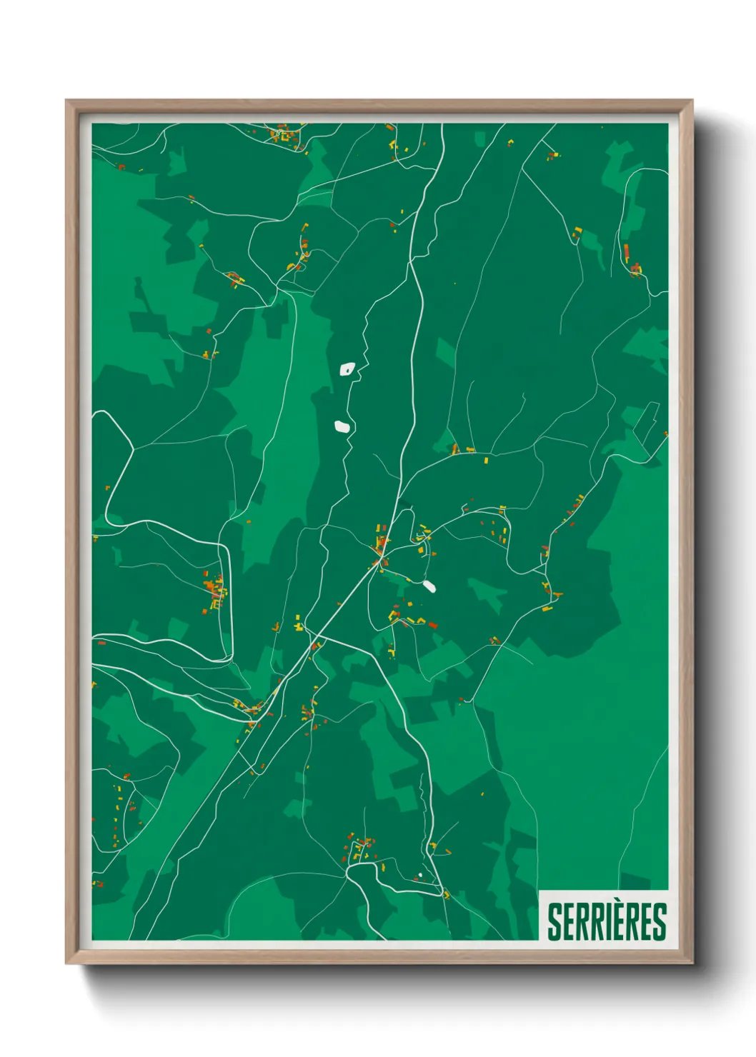 Un poster carteSerrières