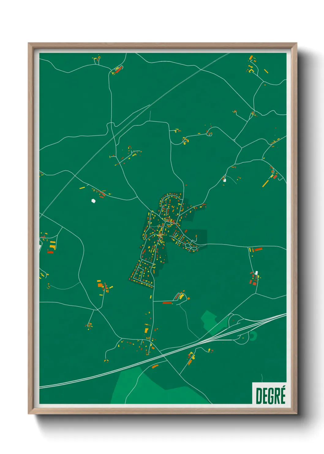 Un poster carteDegré