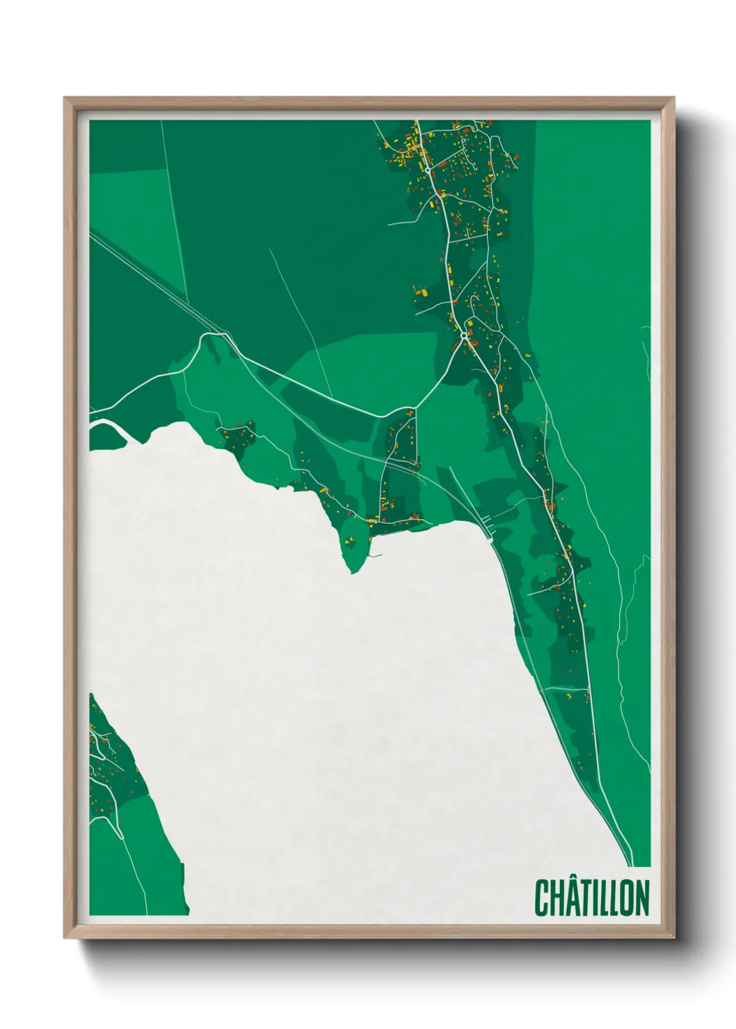 Un poster carteChâtillon