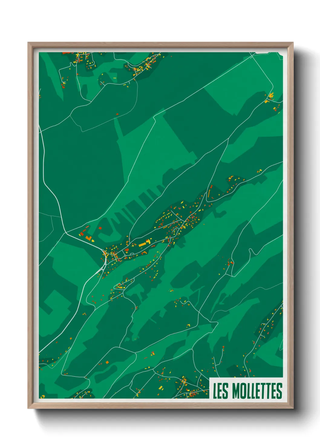 Un poster carteLes Mollettes