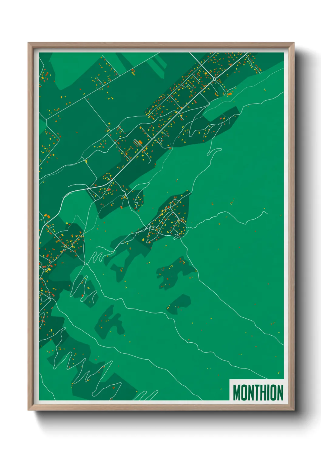 Un poster carteMonthion