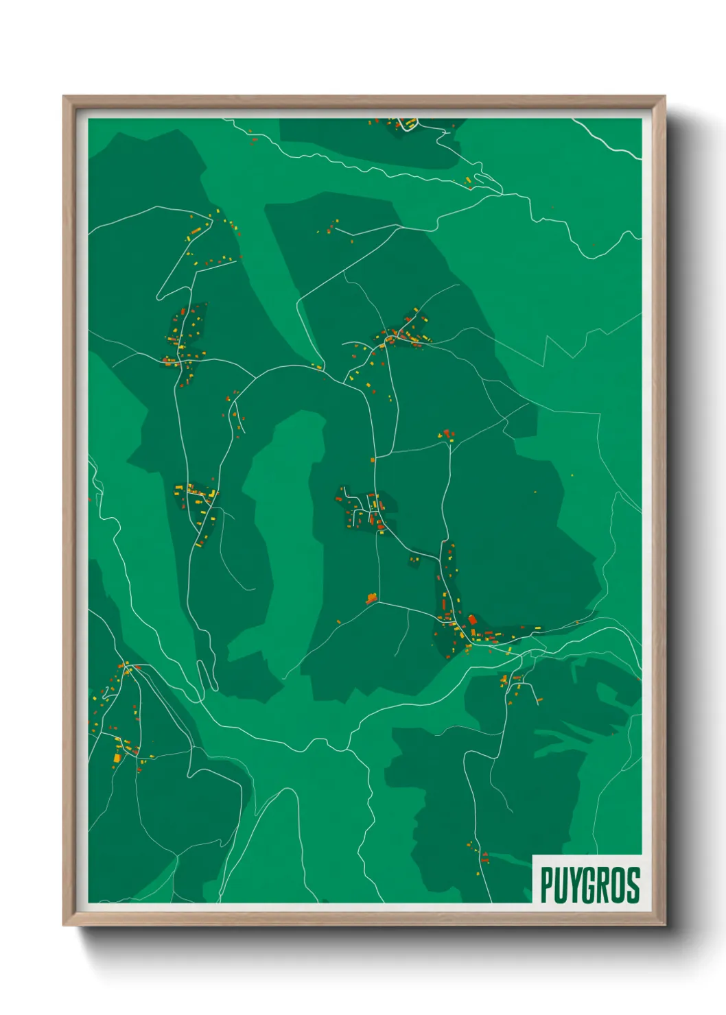 Un poster cartePuygros