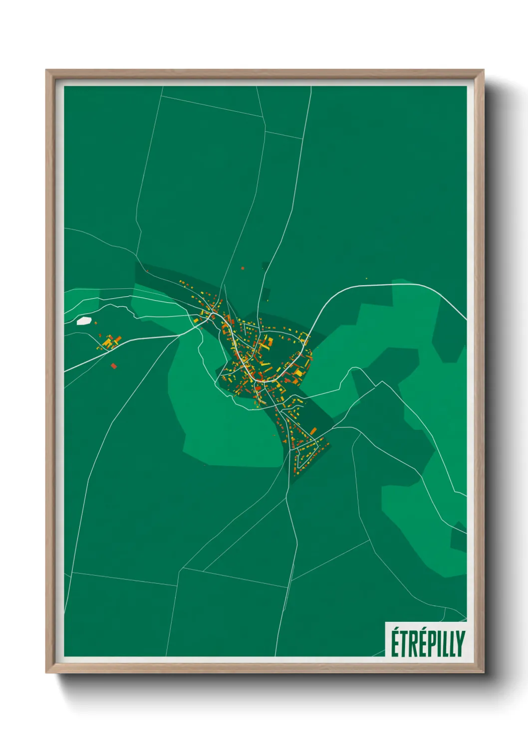 Un poster carteÉtrépilly