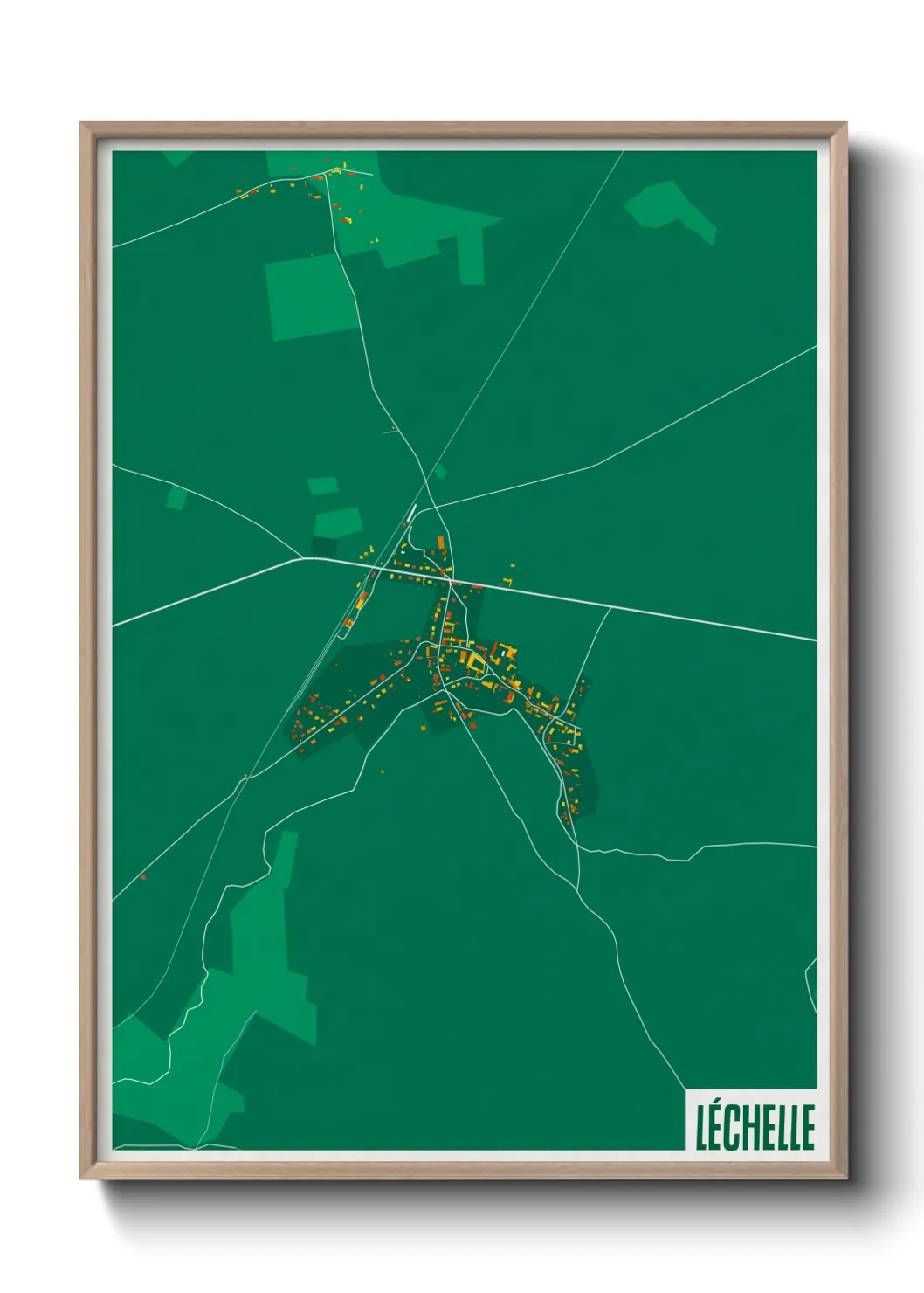 Un poster carteLéchelle