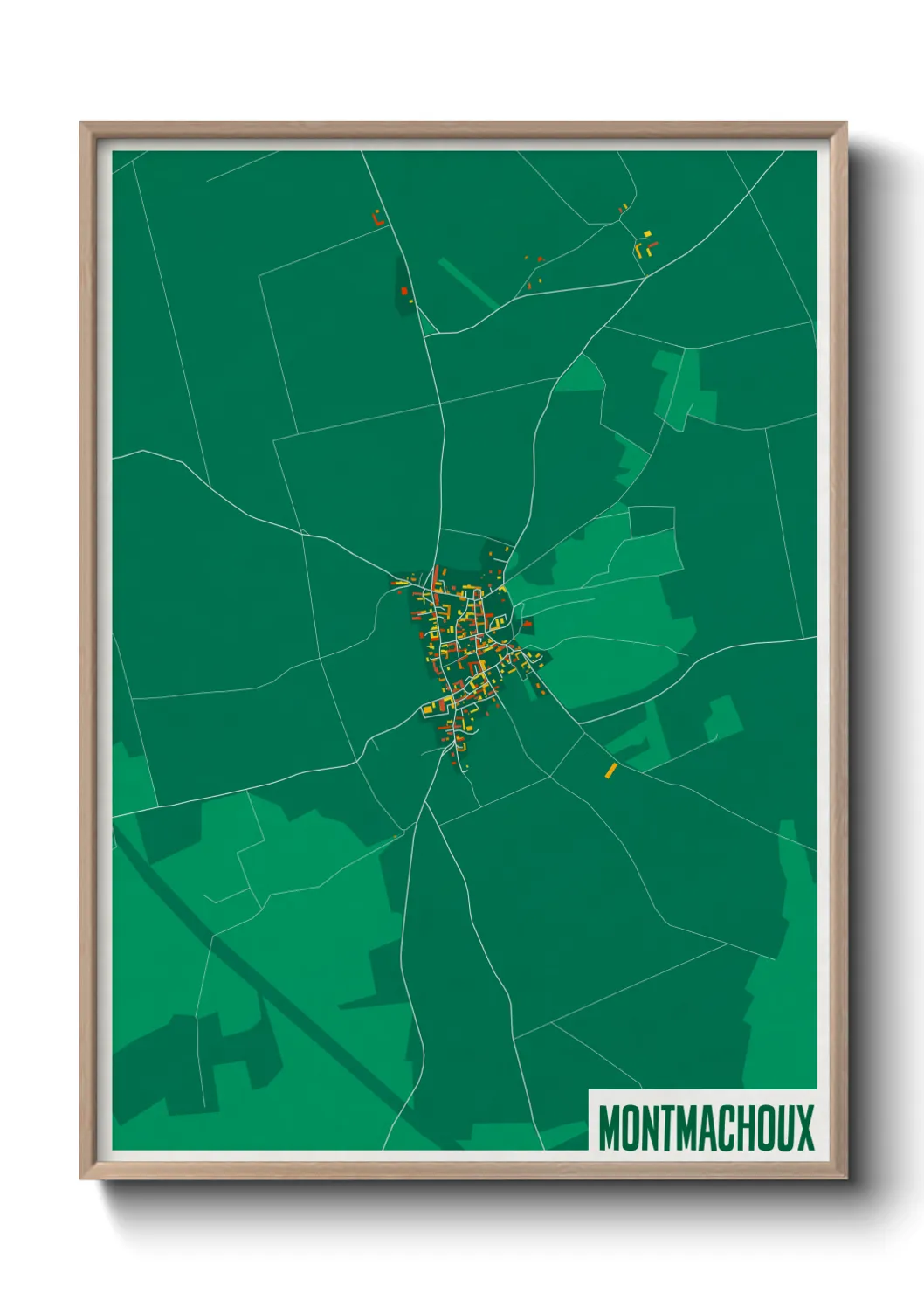 Un poster carteMontmachoux