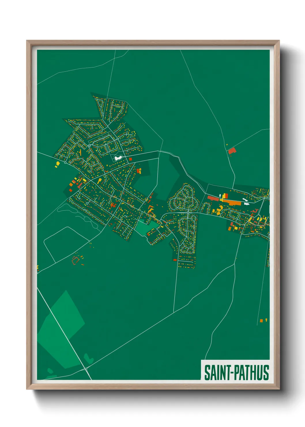 Un poster carteSaint-Pathus