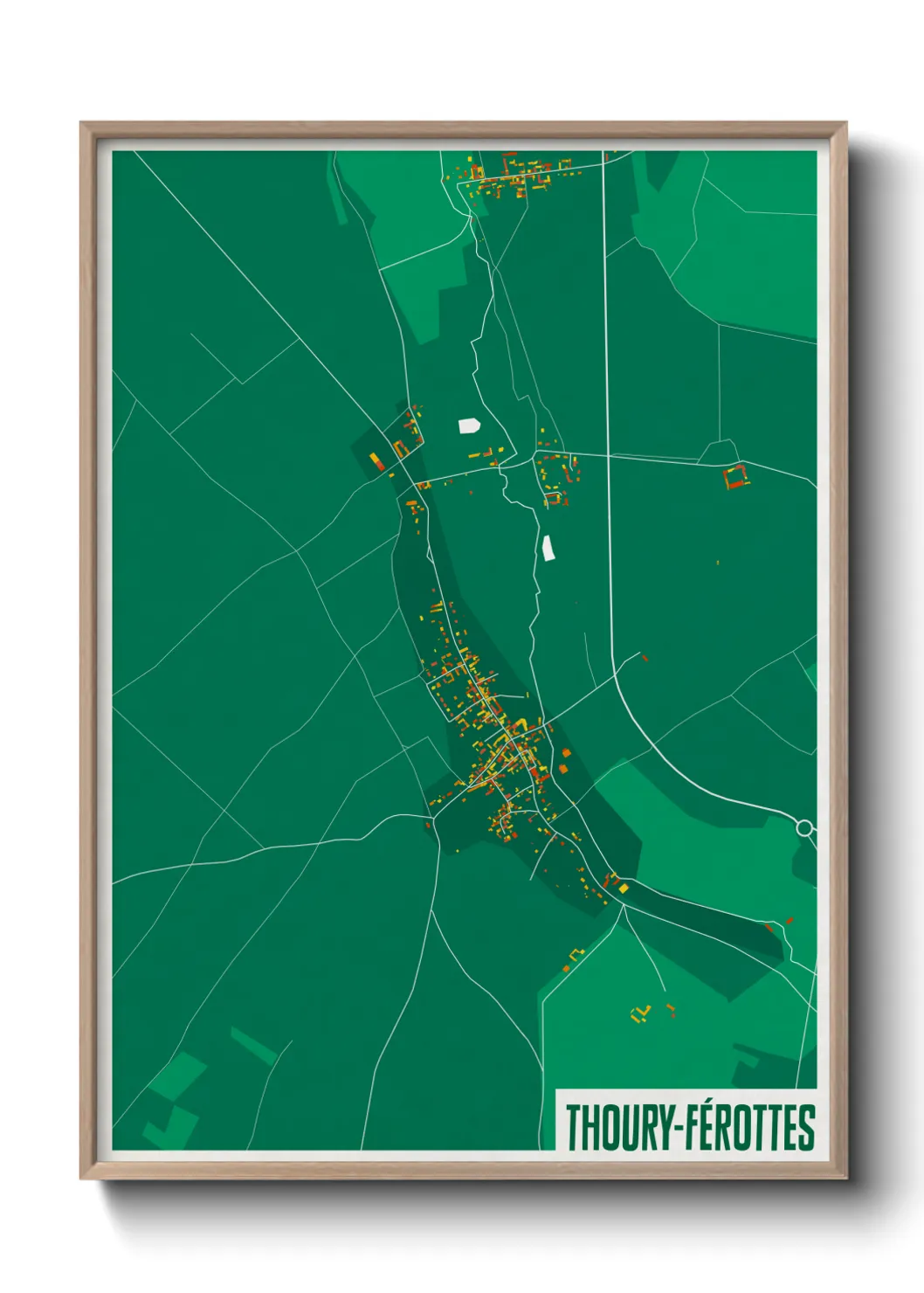 Un poster carteThoury-Férottes