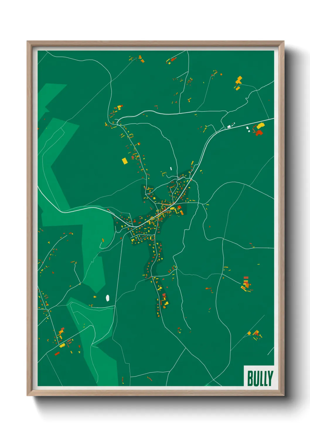 Une affiche de carte sur Bully