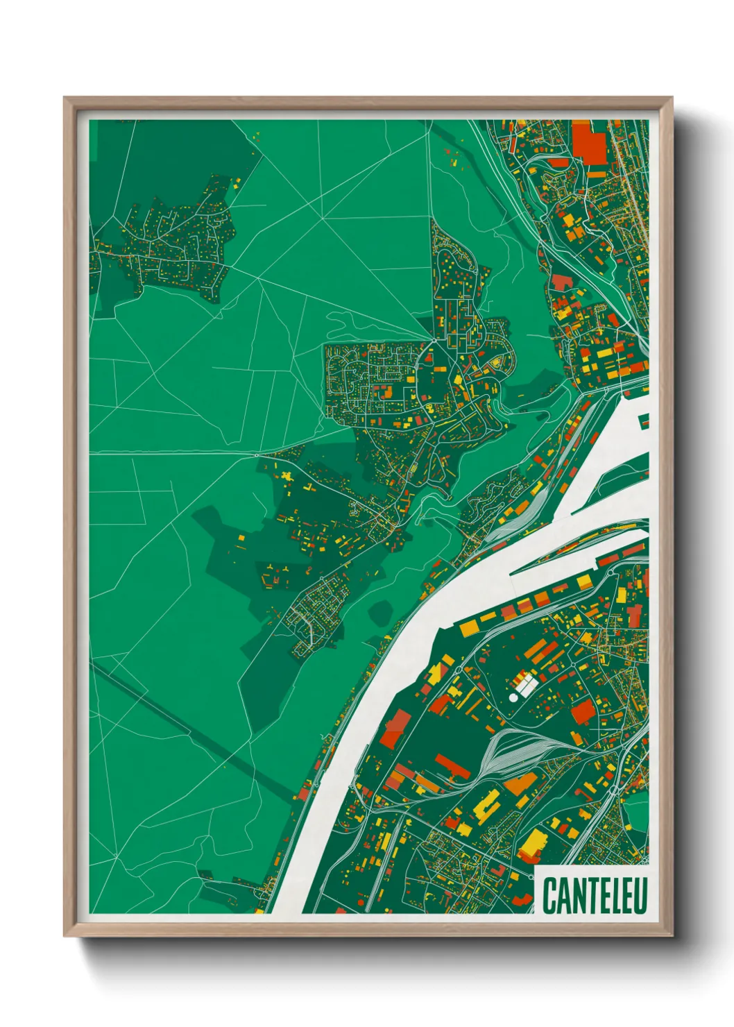 Un poster carteCanteleu