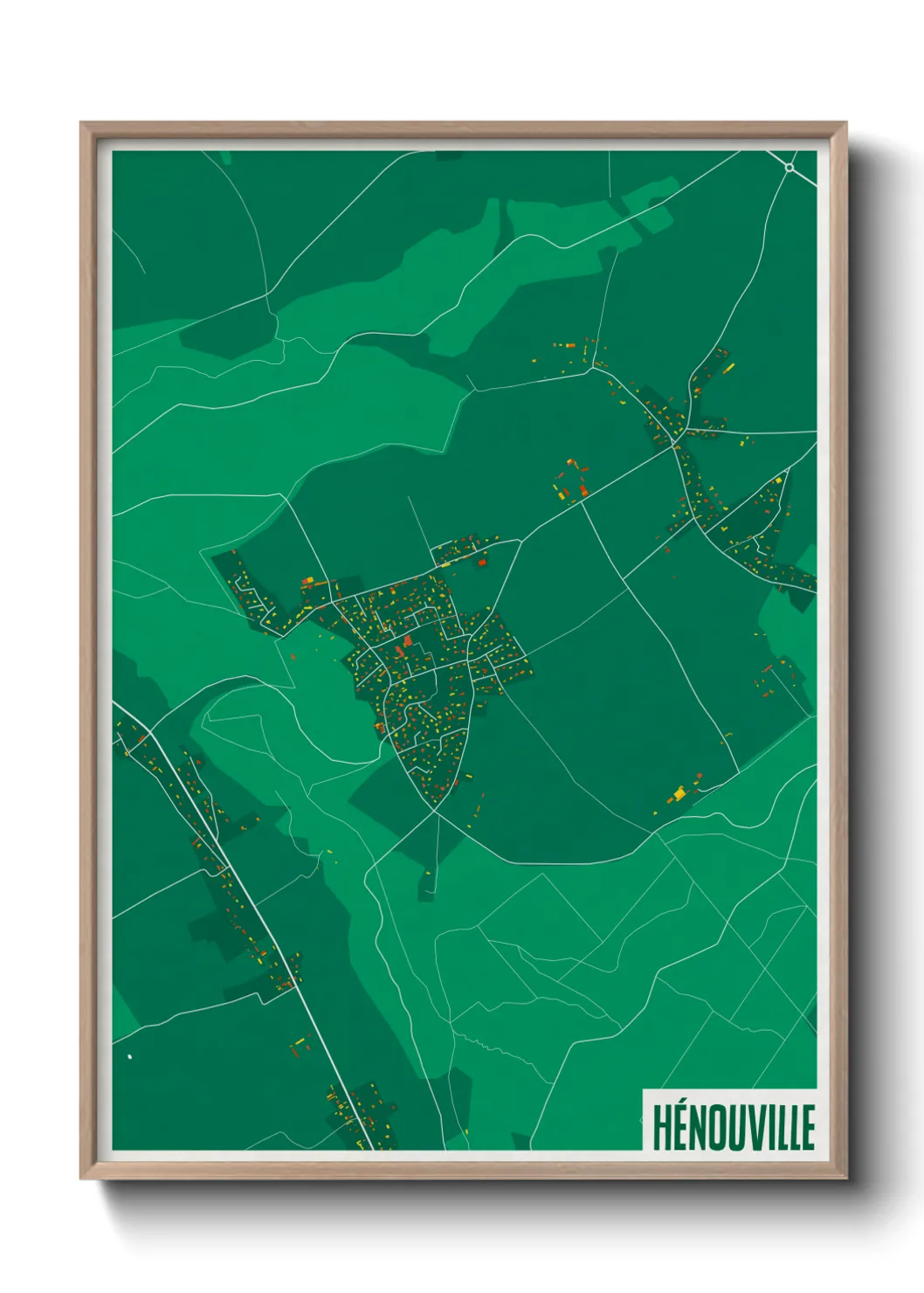 Un poster carteHénouville