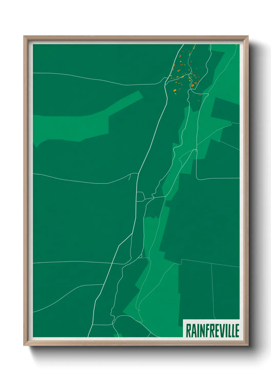 Un poster carteRainfreville