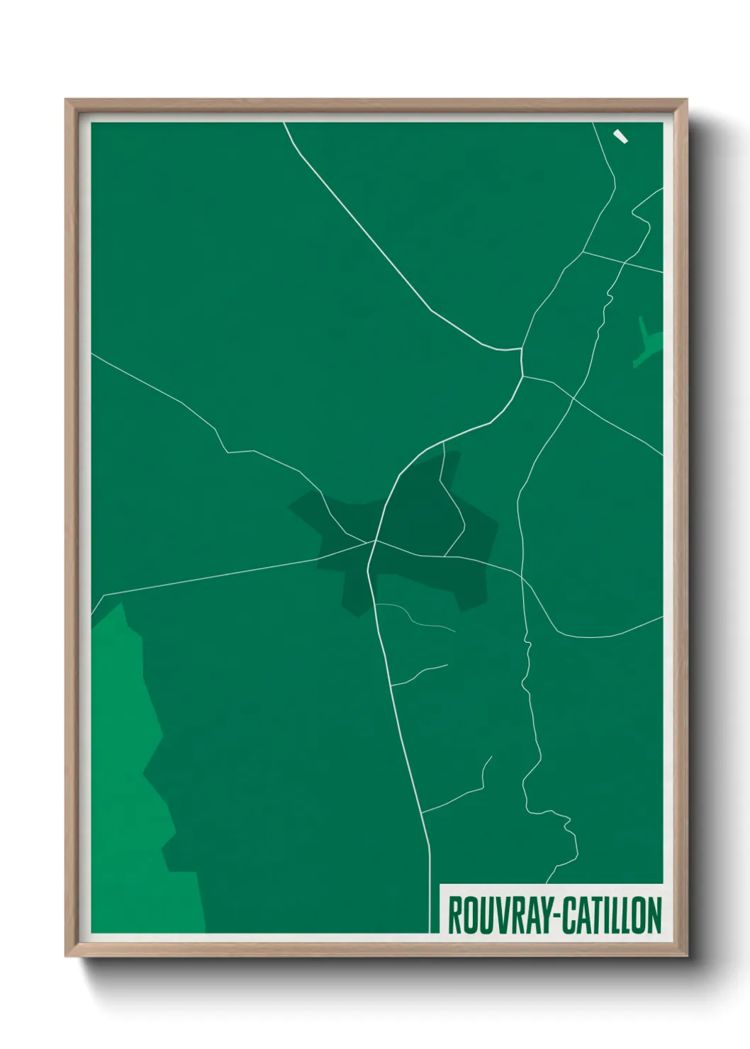 Un poster carteRouvray-Catillon