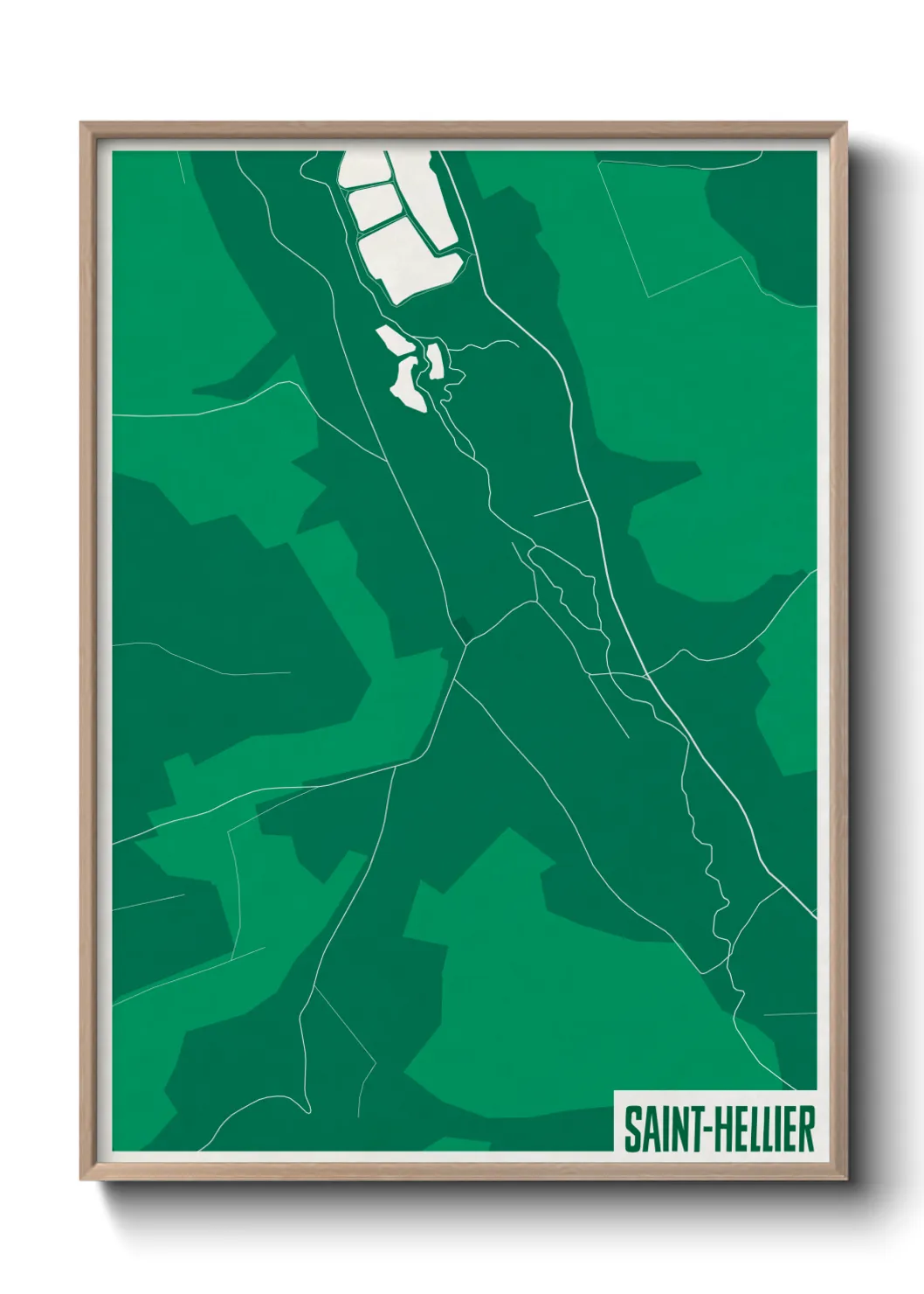 Un poster carteSaint-Hellier