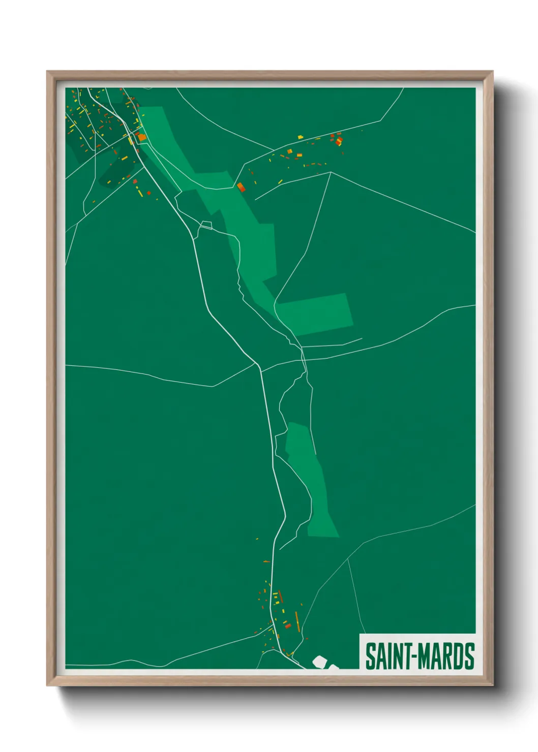 Un poster carteSaint-Mards