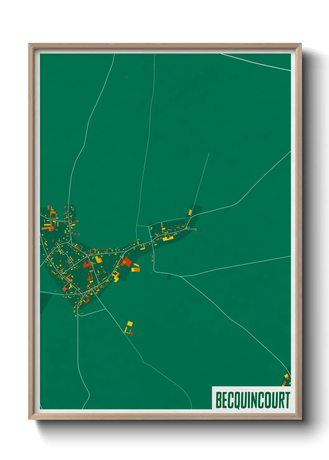 Un poster carteBecquincourt