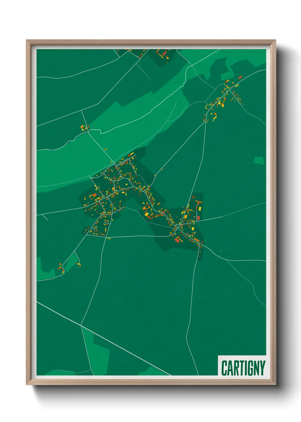 Un poster carteCartigny