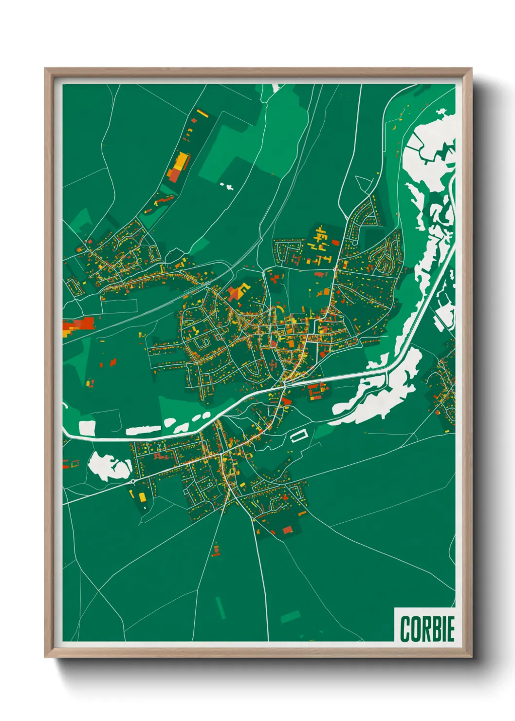 Un poster carteCorbie