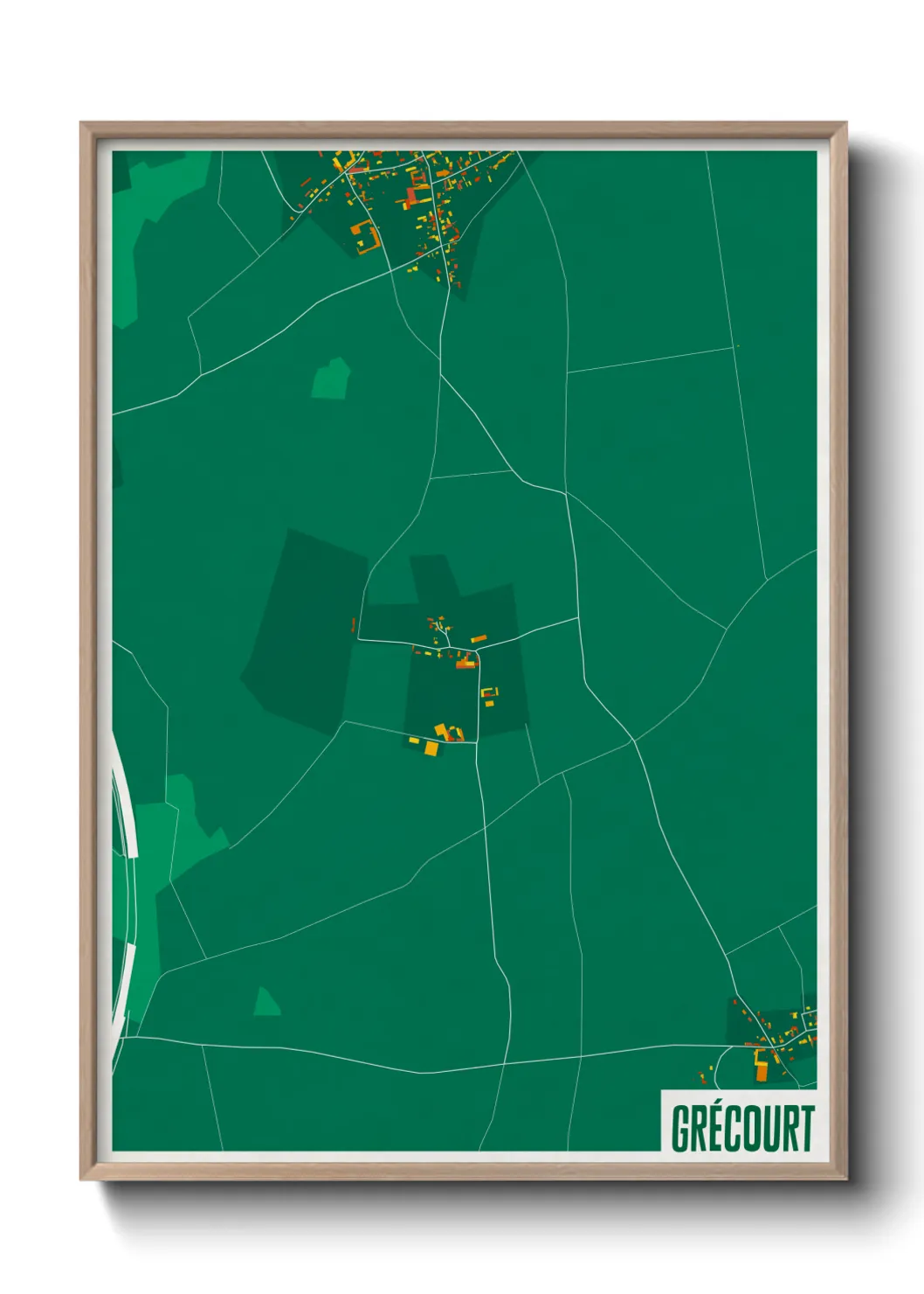 Un poster carteGrécourt