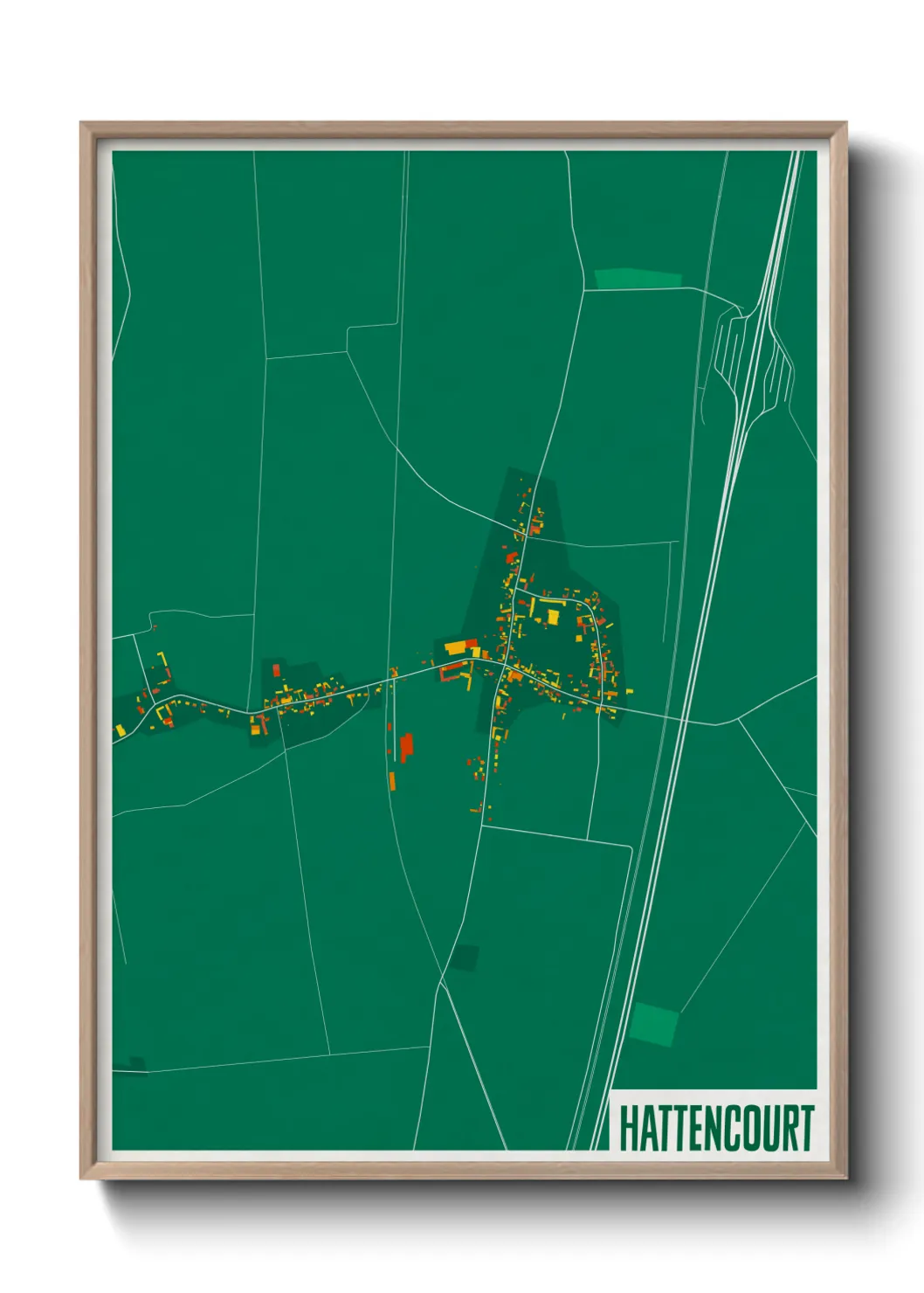 Un poster carteHattencourt