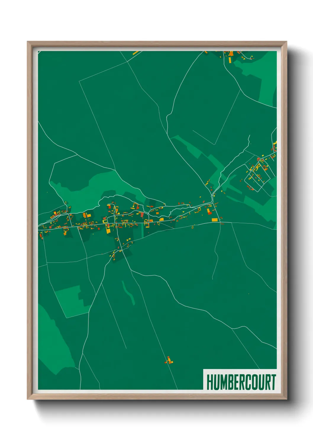Un poster carteHumbercourt