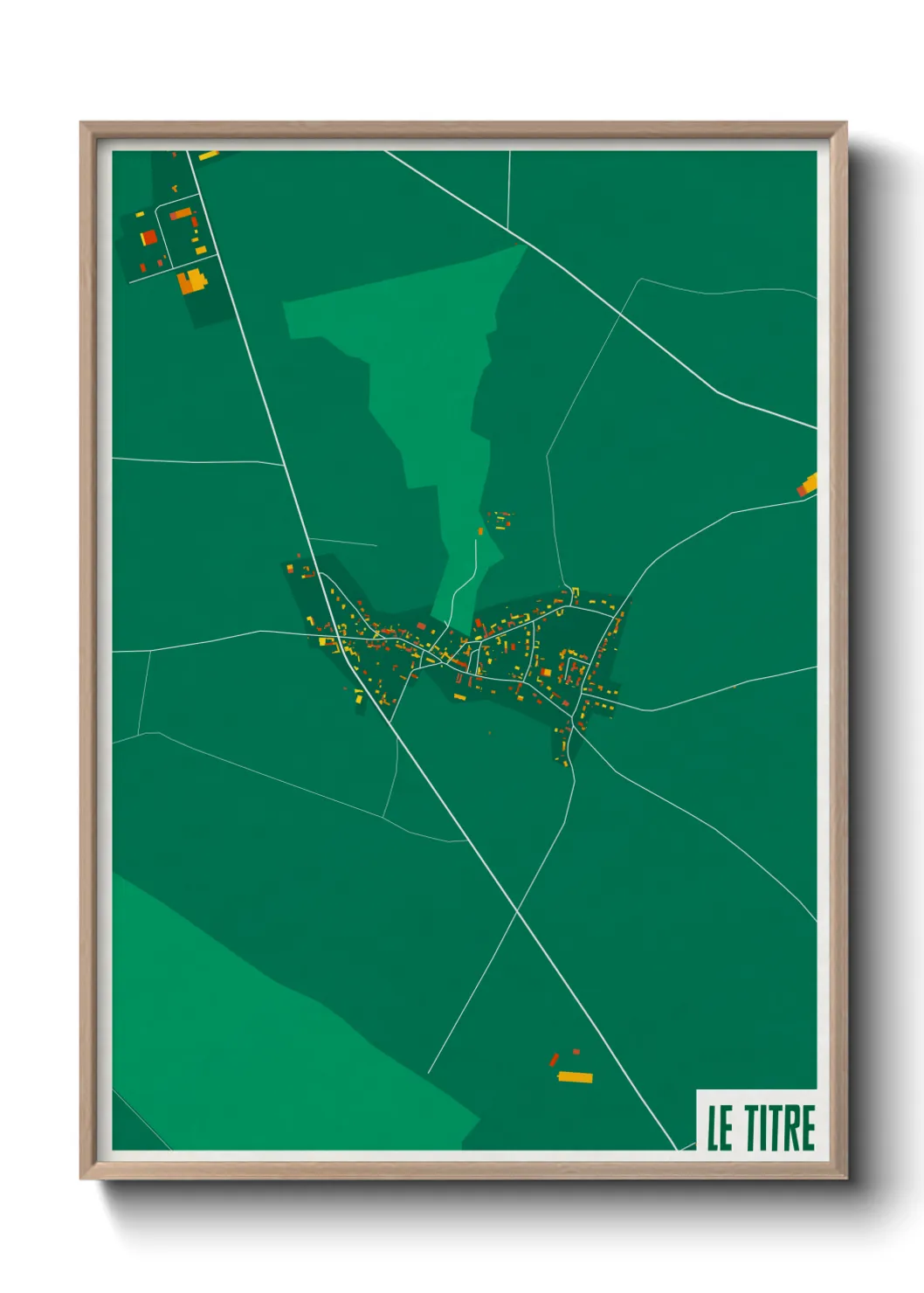 Un poster carteLe Titre