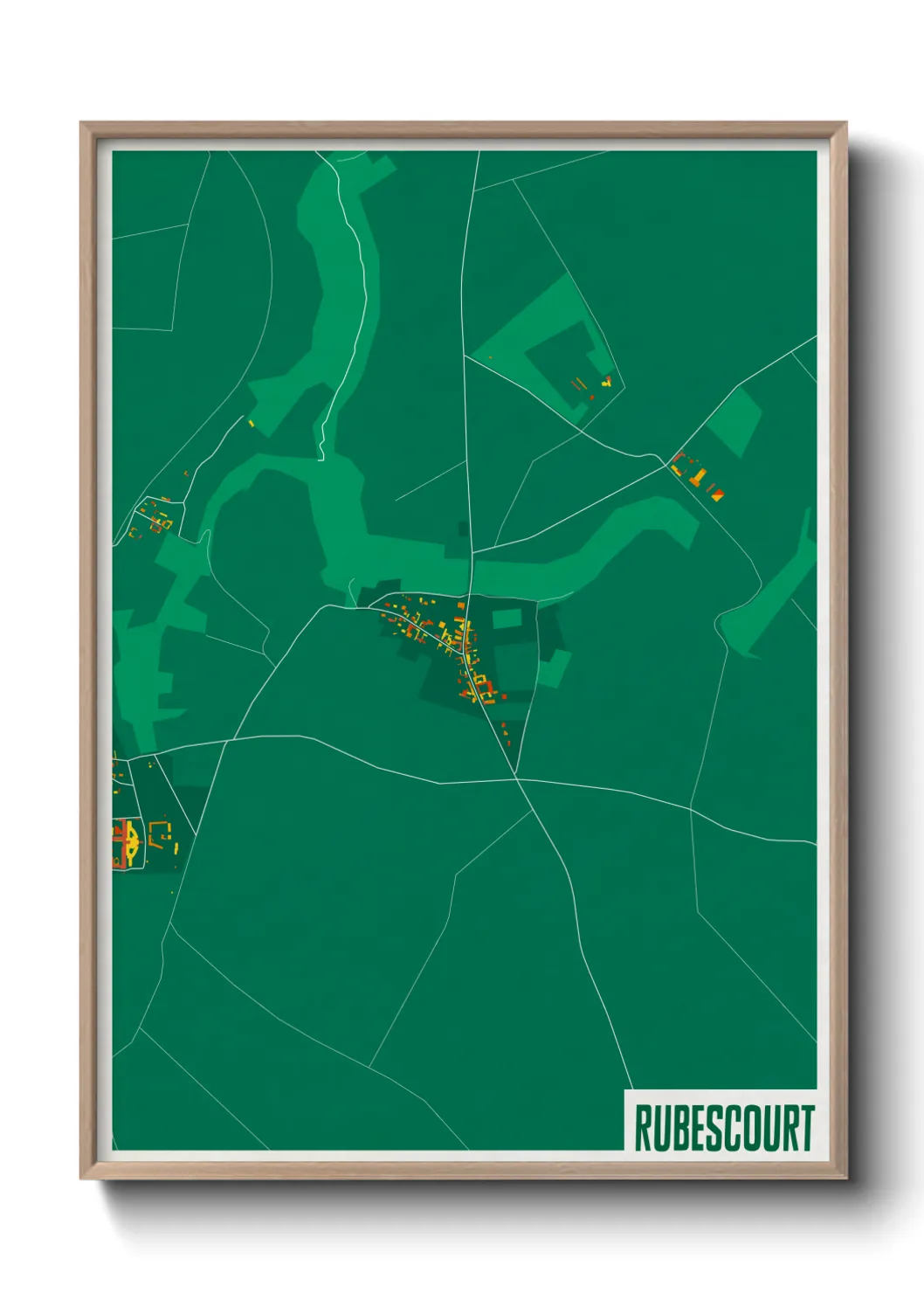 Un poster carteRubescourt