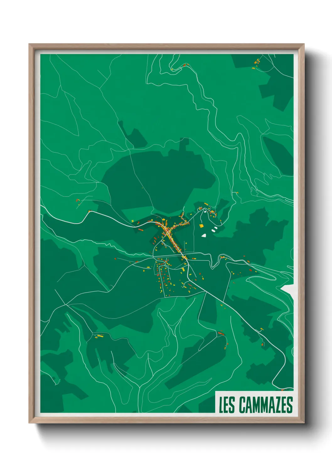 Un poster carteLes Cammazes