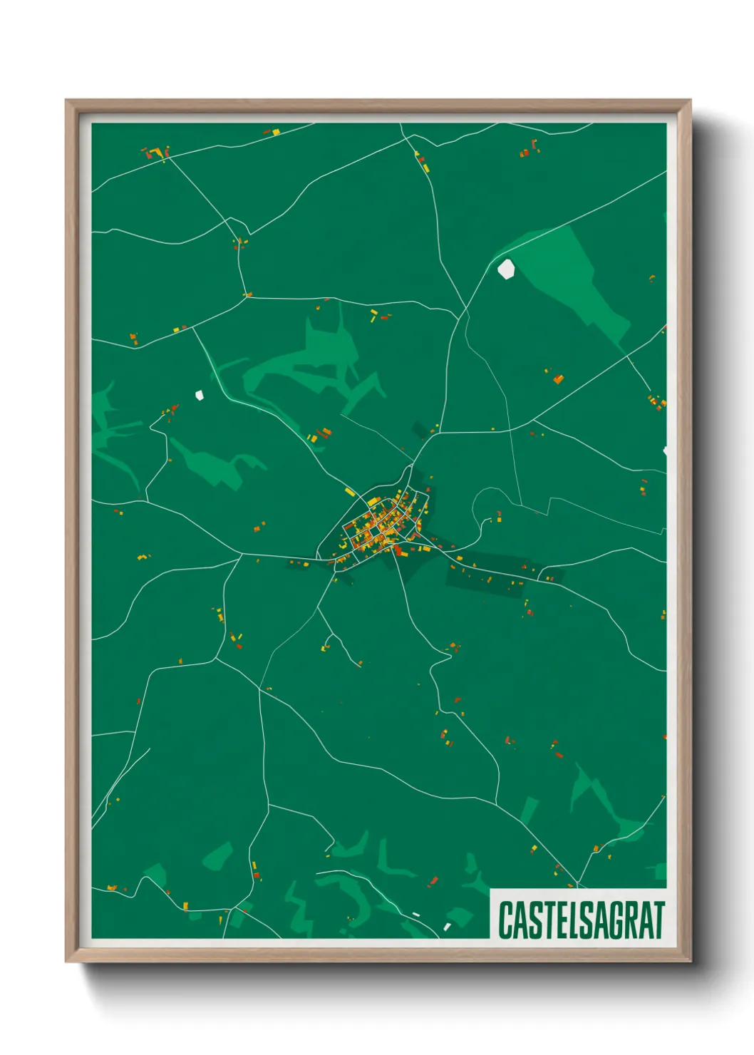 Un poster carteCastelsagrat