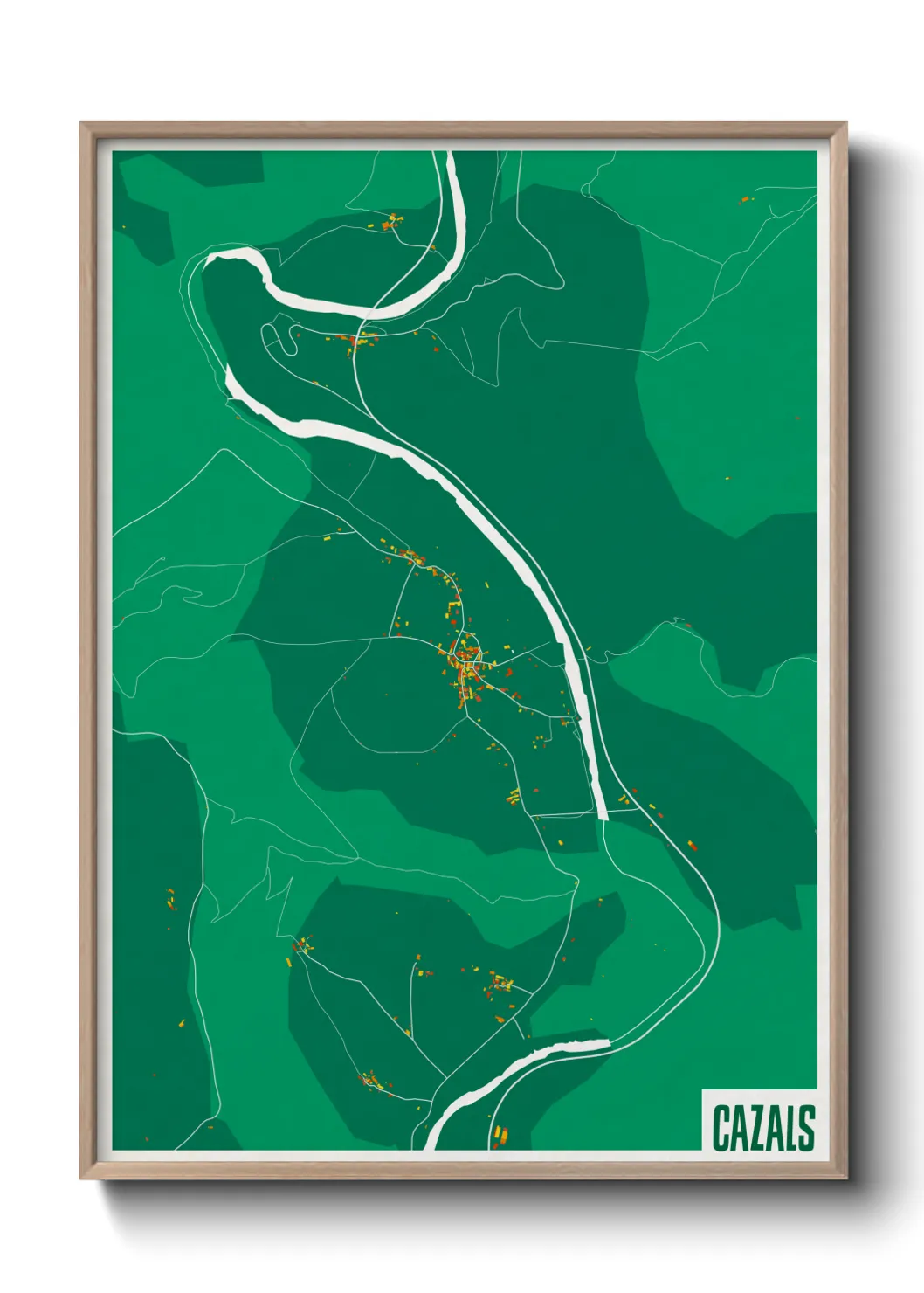 Un poster carteCazals