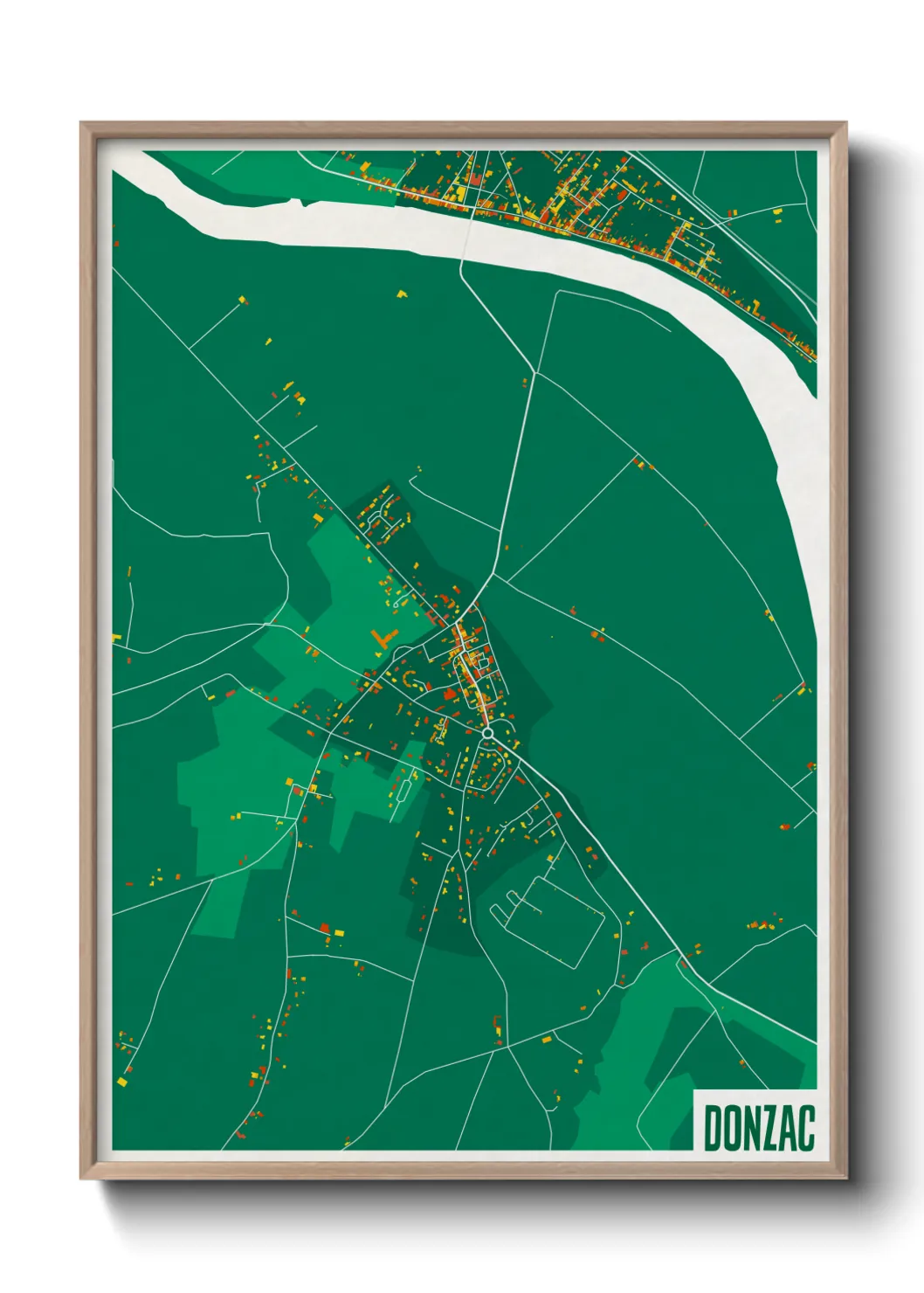 Un poster carteDonzac