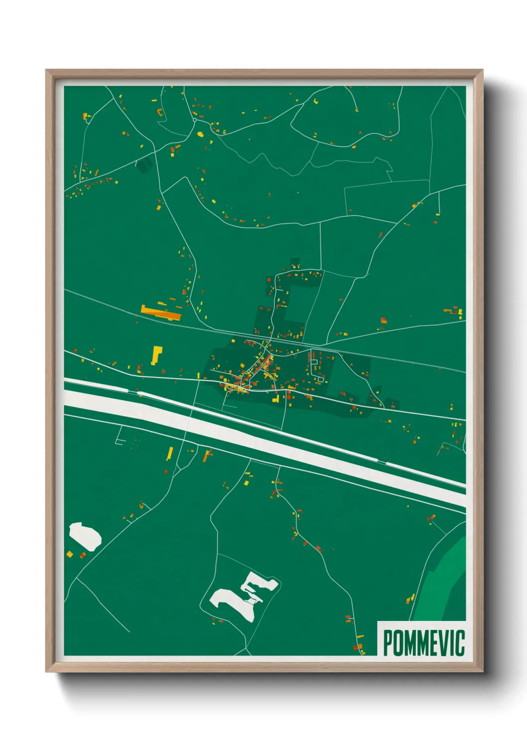 Un poster cartePommevic