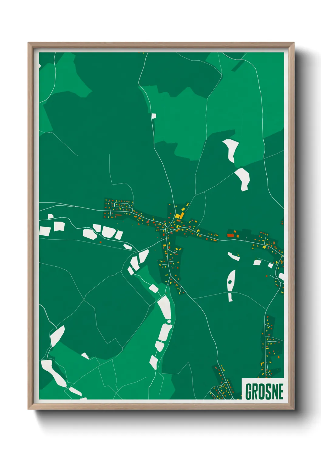 Un poster carteGrosne