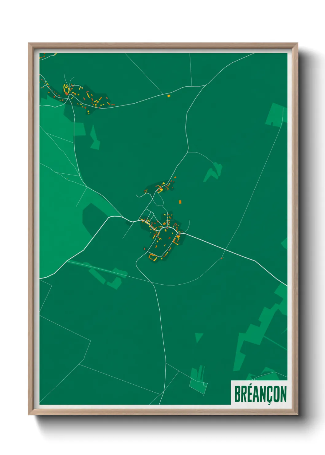 Un poster carteBréançon