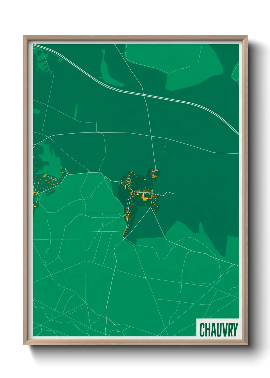 Un poster carteChauvry