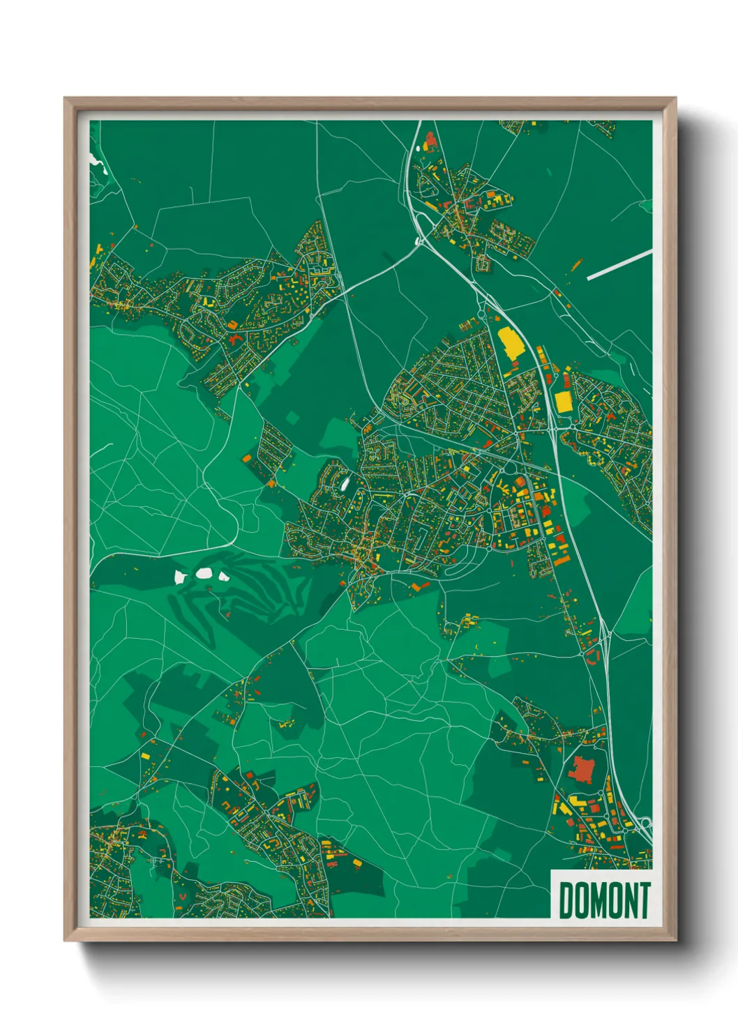 Un poster carteDomont