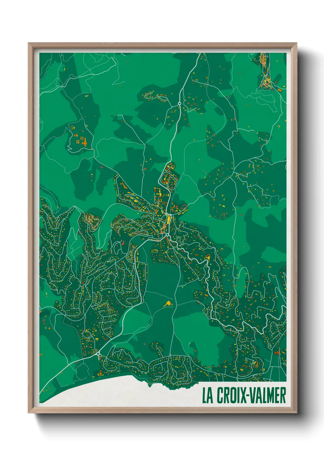 Un poster carteLa Croix-Valmer