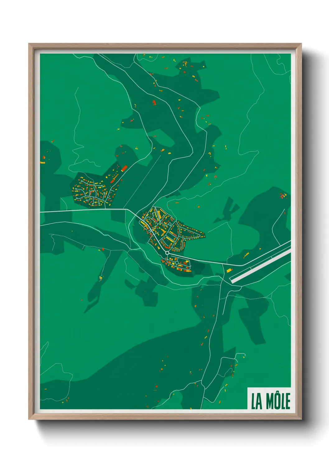 Un poster carteLa Môle