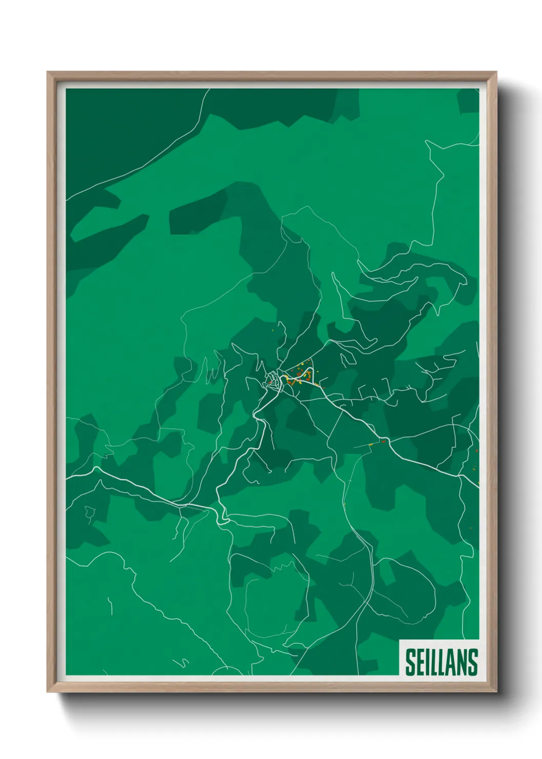 Un poster carteSeillans