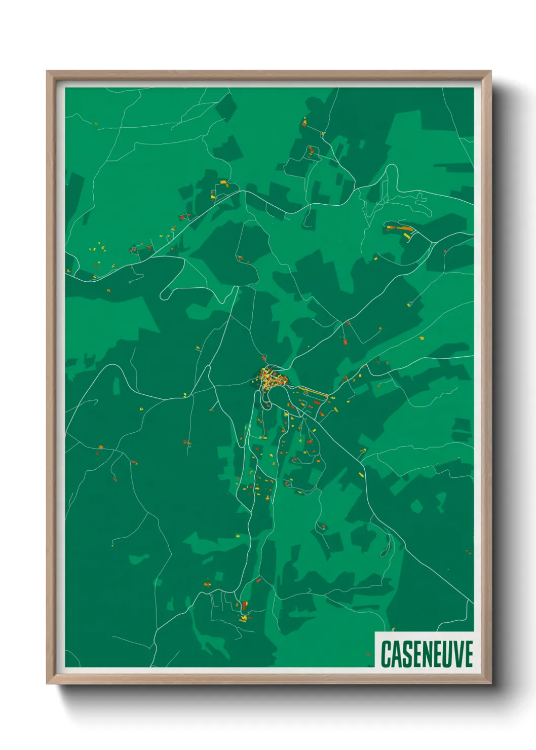 Un poster carteCaseneuve