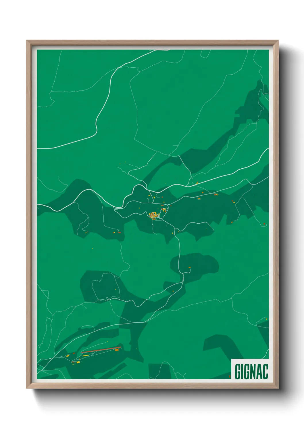 Un poster carteGignac