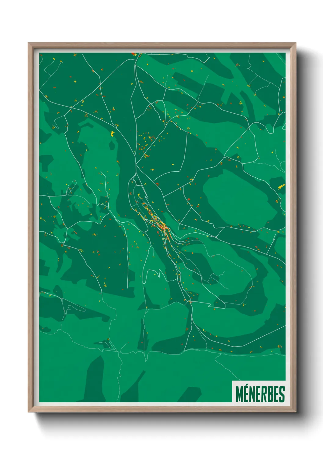 Un poster carteMénerbes