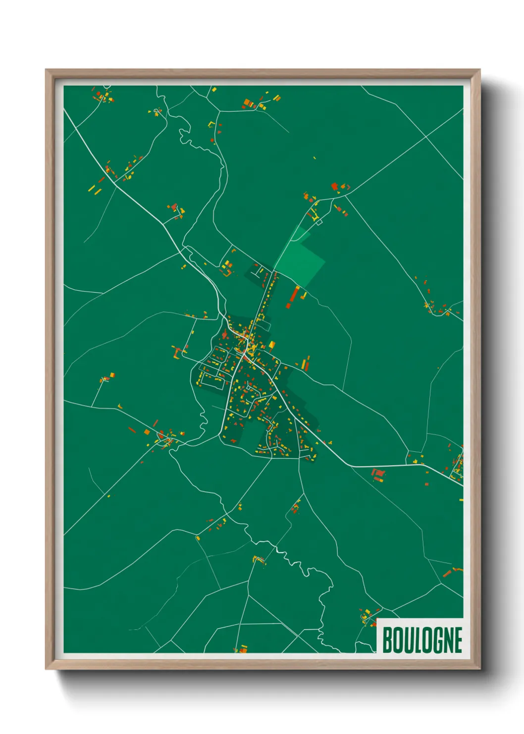 Un poster carteBoulogne