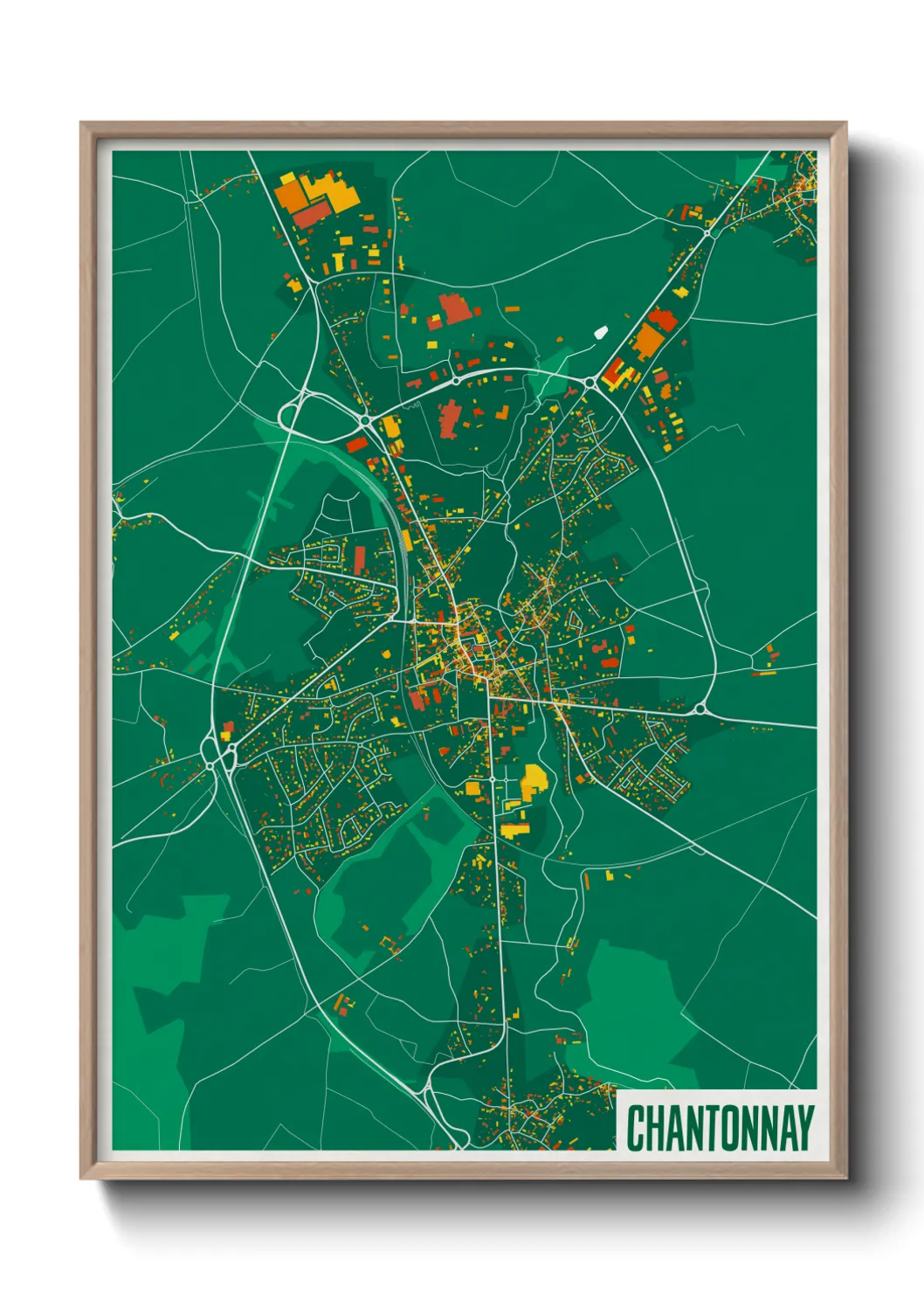 Un poster carteChantonnay