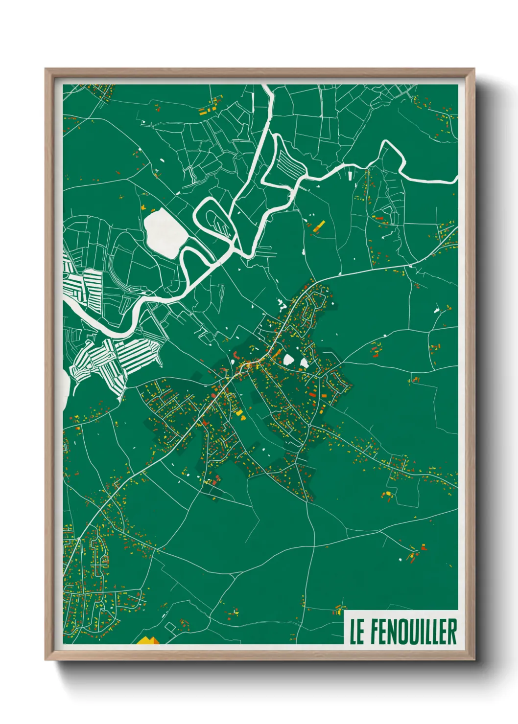 Un poster carteLe Fenouiller