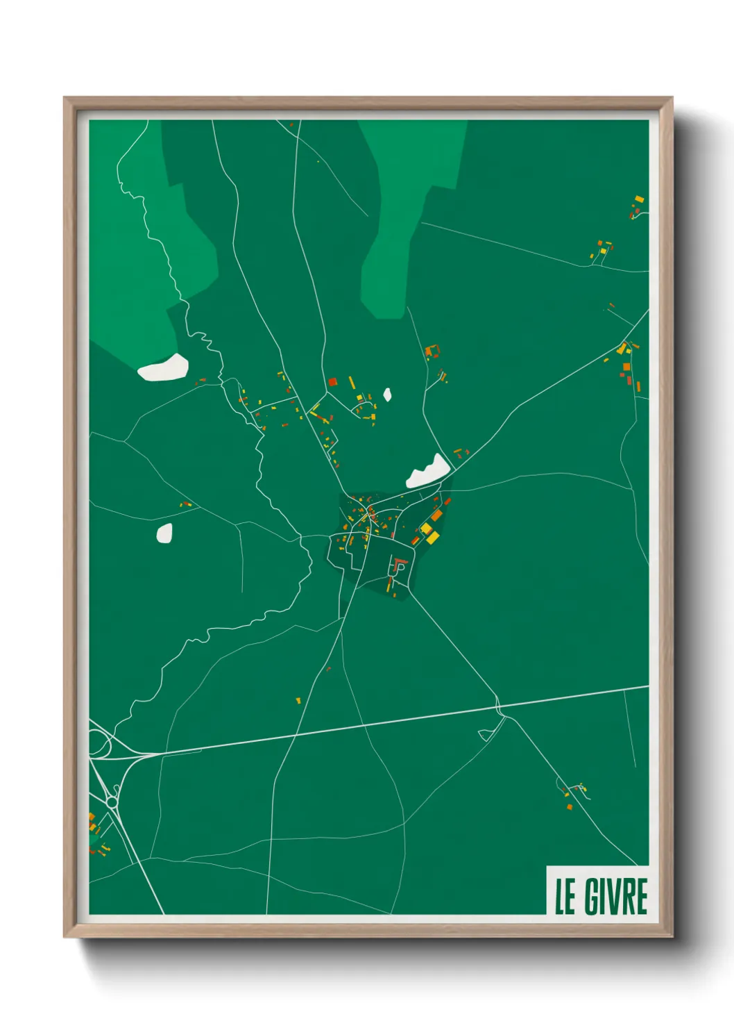 Un poster carteLe Givre