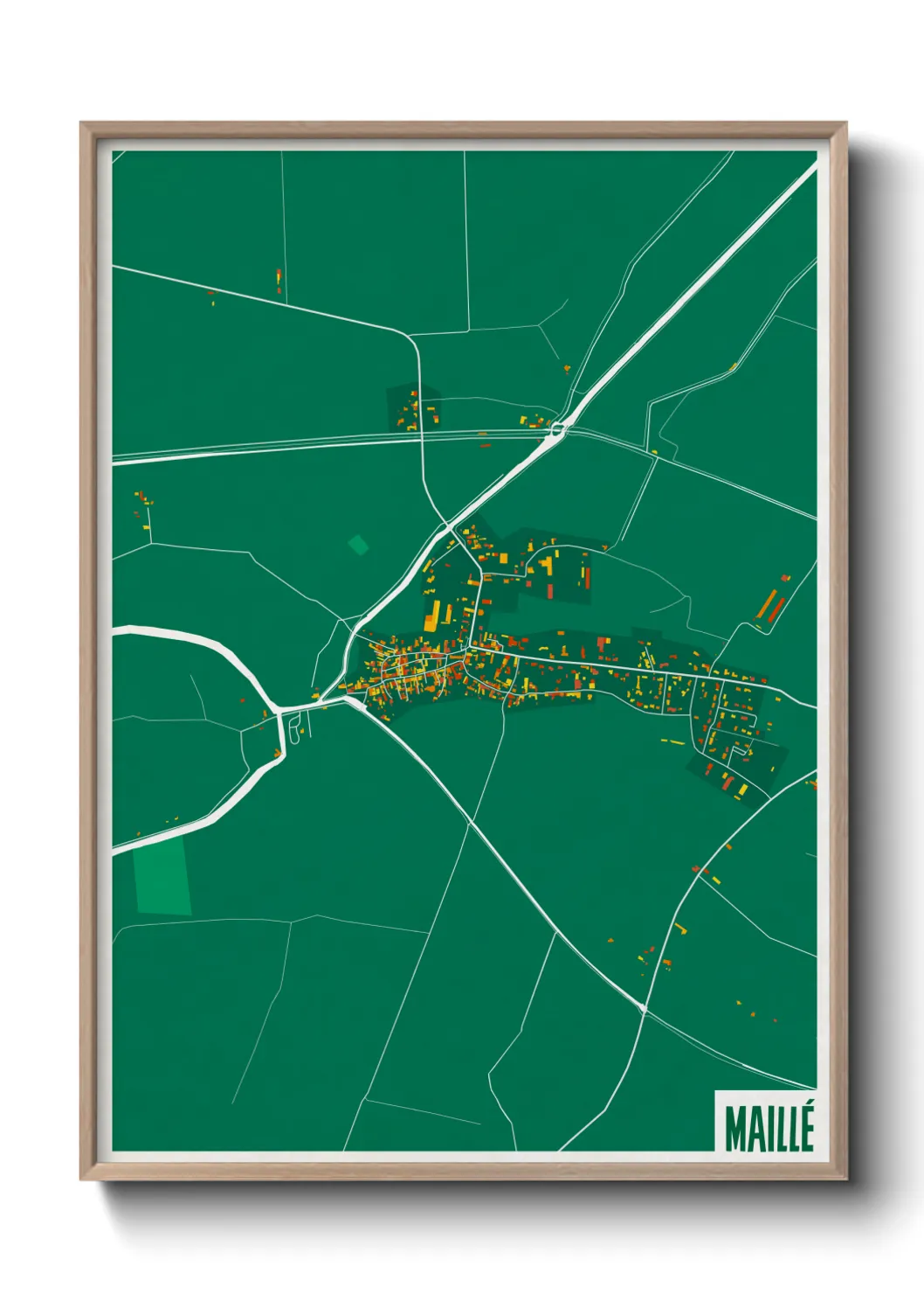 Un poster carteMaillé