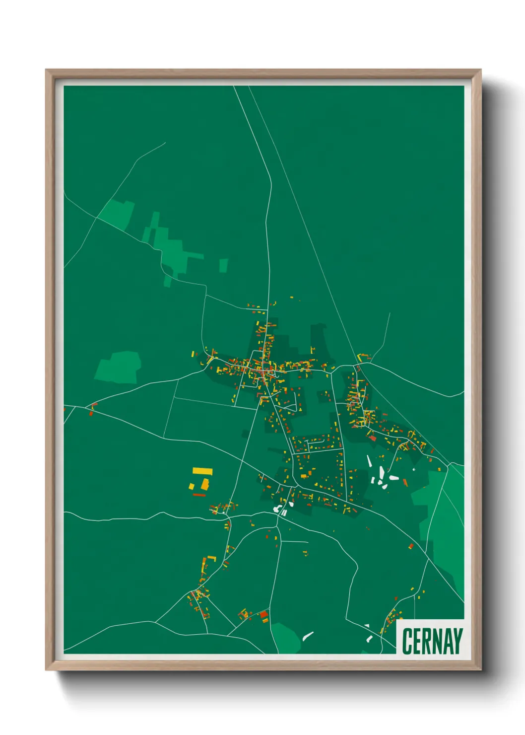 Un poster carteCernay