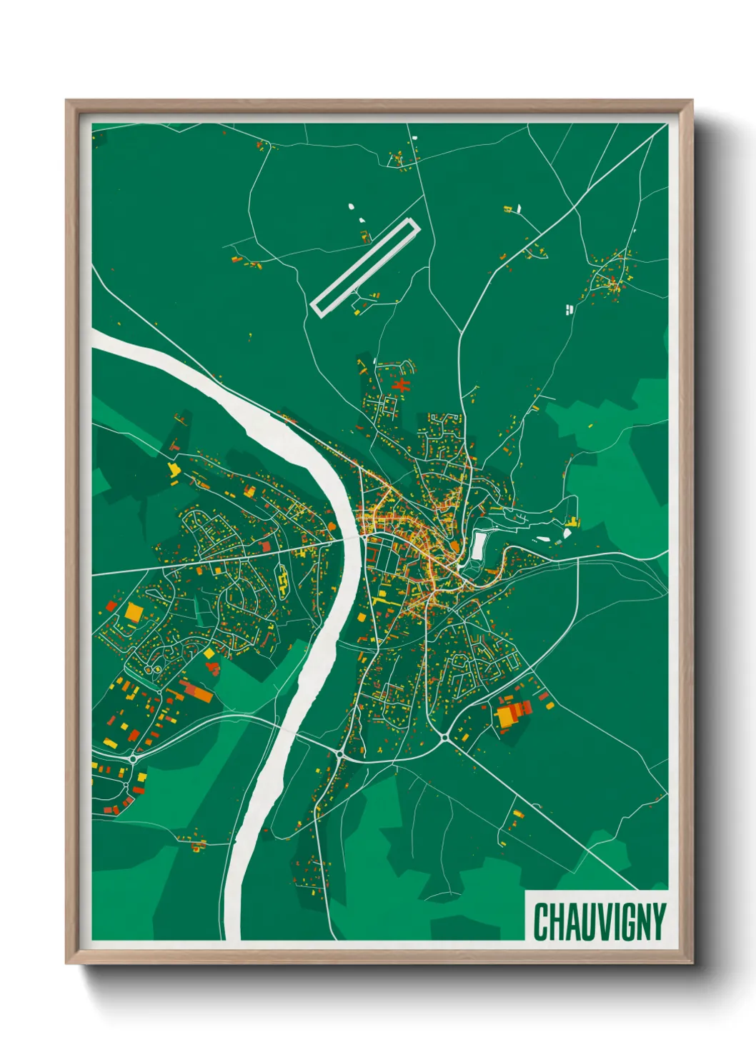 Un poster carteChauvigny