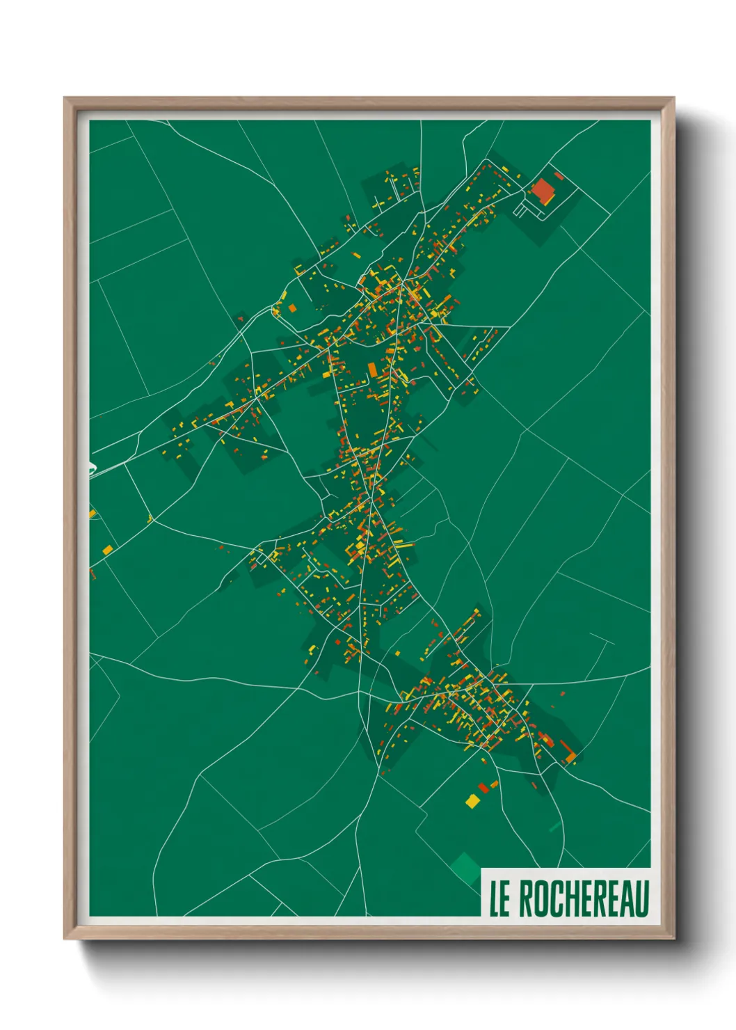Un poster carteLe Rochereau